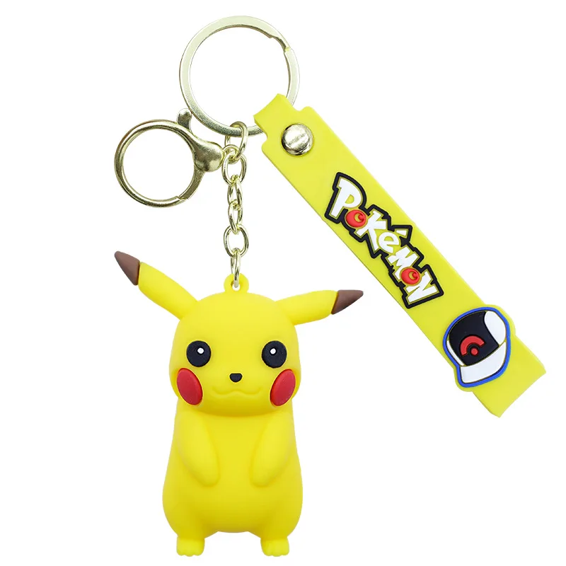 

New model Pikachu Keychain Pendant Doll Creative Trend Bag Pendant Gift Key Ring Gift Accessories