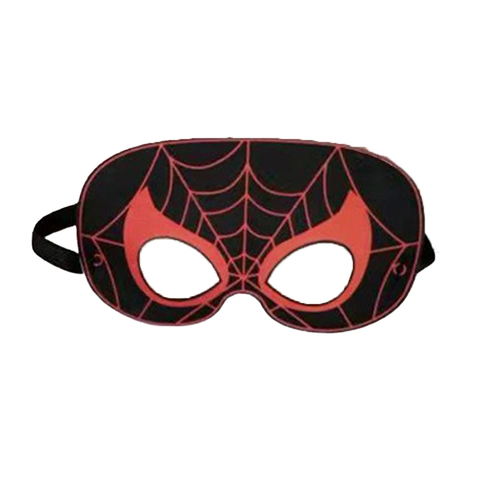 Máscaras do Homem-Aranha (6 Peças) - Acessórios de Cosplay de Super-Herói, Máscara de Feltro com Óculos, para Carnaval, Natal, Halloween, Anime e Desenho Animado