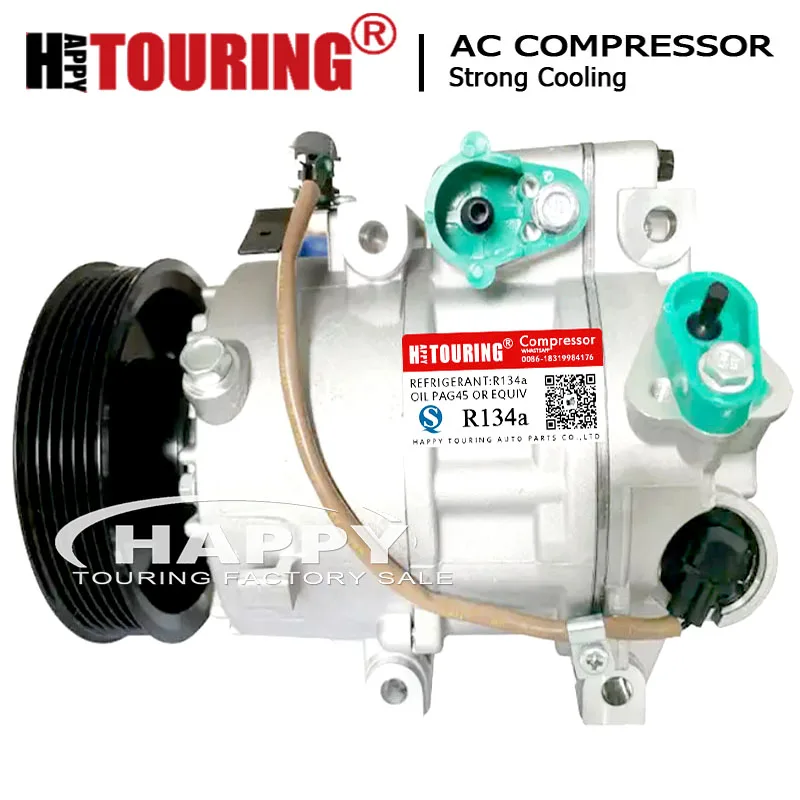 New Air Conditioning AC Compressor For Hyundai Santa Fe 2012 2013 2014 2015 97701-2W500 97701-2W550 977012W500 977012W550