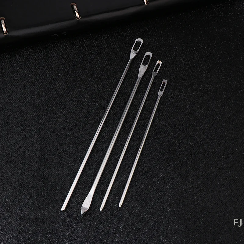 3er-Pack Hosenkappen der Fabrikqualität mit Seilnadel mit großem Loch, Einfädelwerkzeug mit stumpfem Kopf zum einfachen Einfädeln