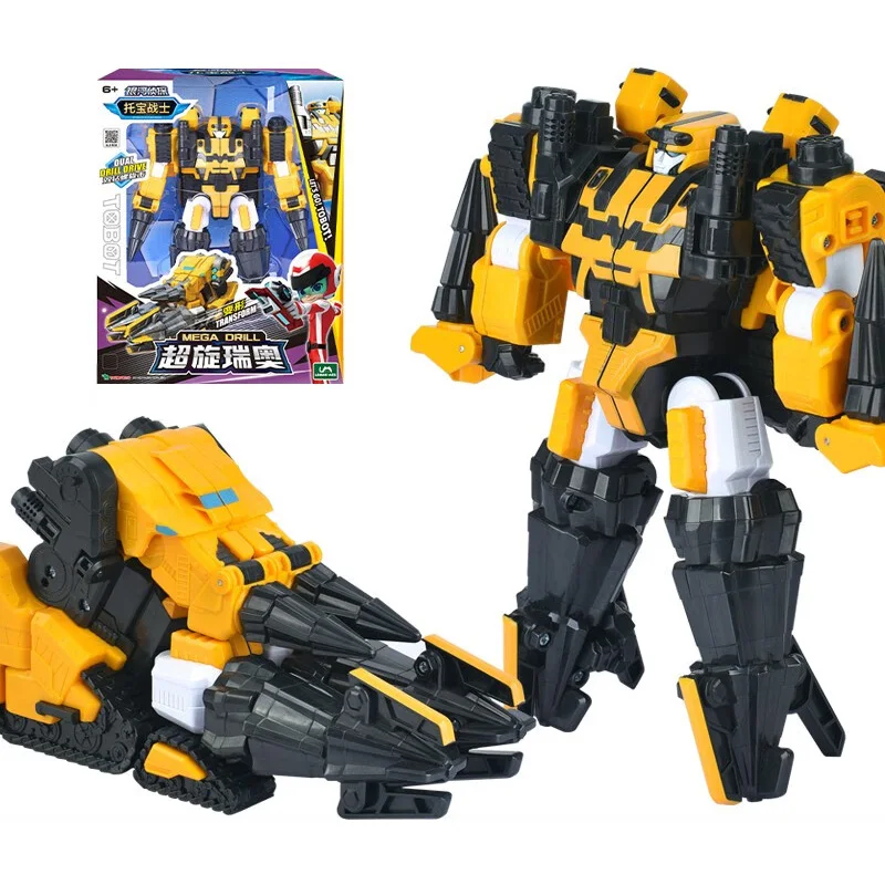 

New Galaxy Detectives Tobot Transformation Car to Robot Toy Korea Cartoon Brothers Anime Tobot Deformation Car Train Toys