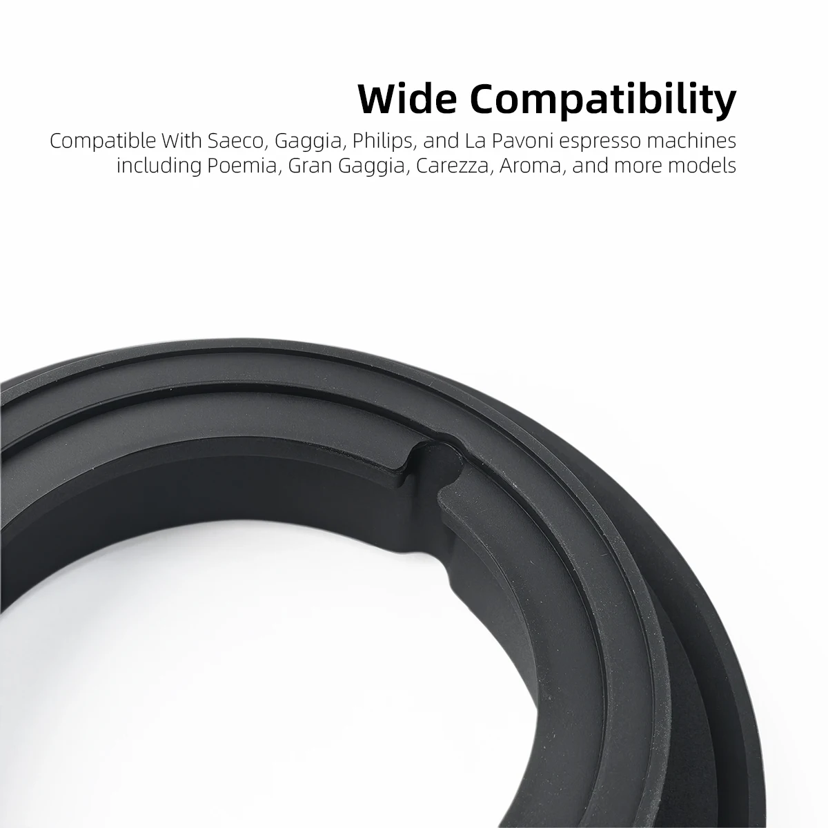 Junta de Repuesto para Filtro Compatible con Máquinas de Espresso Saeco, Gaggia, Philips, La Pavoni, Poemia HD8323 HD8327 SIN007