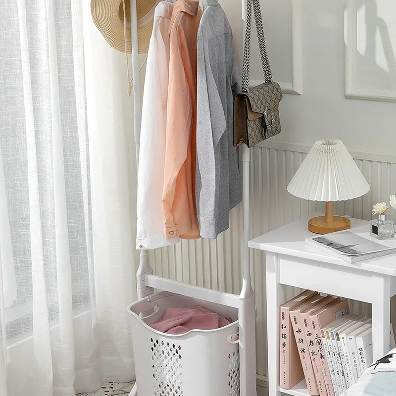 White Modern Coat Easy Assembly Durable