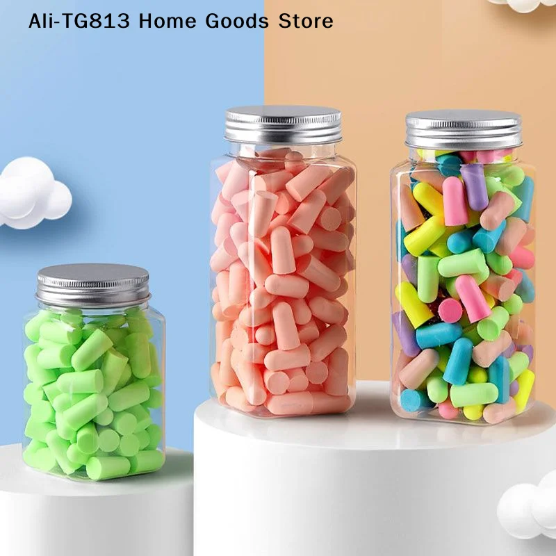 

[TG813]Bullet Type Foam Earplugs Anti-Noise Abatement Sleeping Ear Plug Mulitcolor