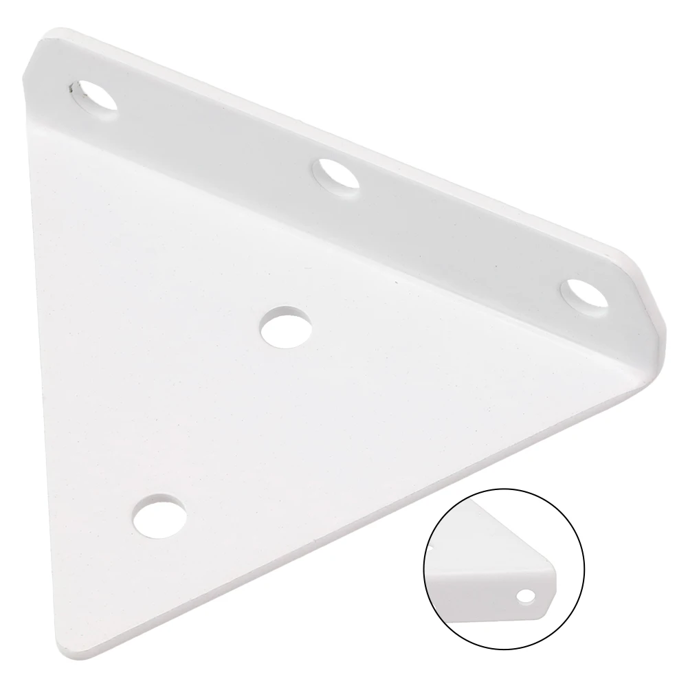 Practical Triangle Bracket Triangle Shelf 1pcs Black Furniture Heavy Duty Invisible Wall Mounted Triangle Shelf