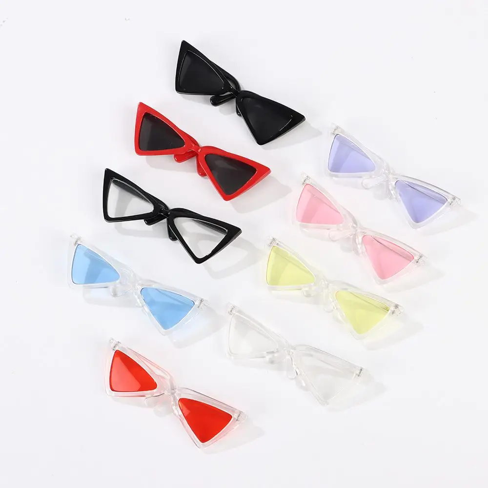 Pet Accessories Optionally Cools Triangle Frames Mirror Cat Glasses Dog Sunglasses Photograph Props Pet Eyeglasses
