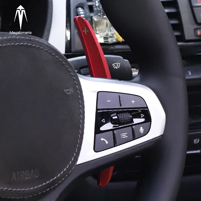 

The third generation carbon fiber magnetic carbon shift paddles are extended and thickened, suitable for BMW all series