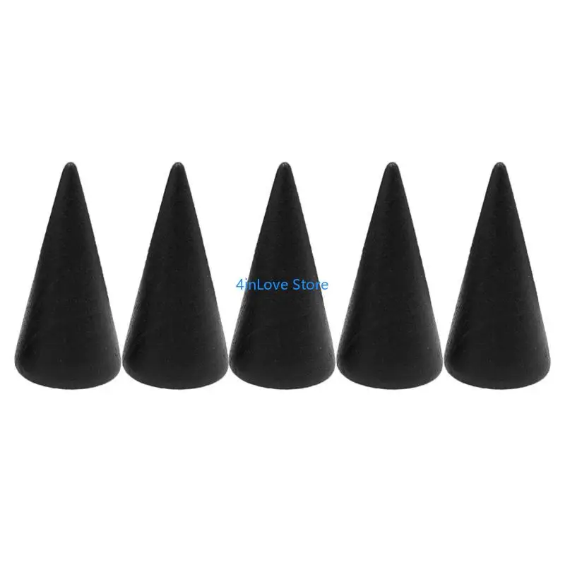 T4MD 5PCS مخروط حلقات الحلق