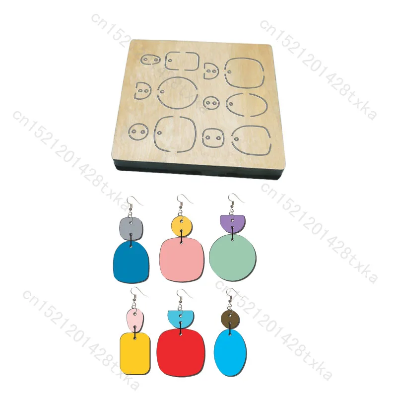 

Новая серьга деревянный под давлением Скрапбукинг C2937 Трафаретный вырубной штамп несколько размеров совместим с большинством вырубных станков