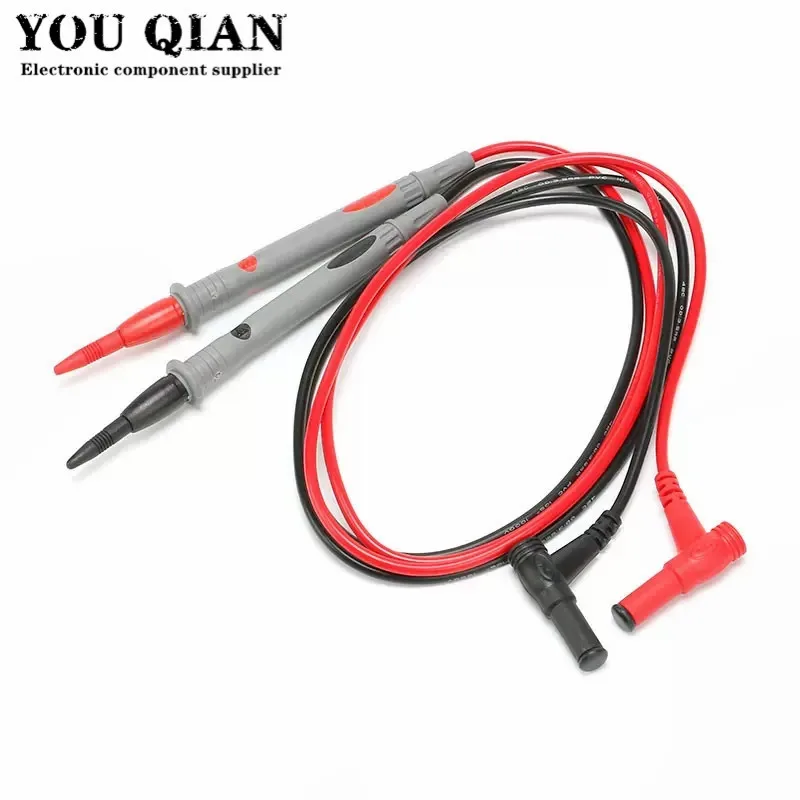 10A 1000V Probe Test Leads Pin for Digital Multimeter Needle Tip Multi Meter Tester Lead Probe Wire Pen Cable