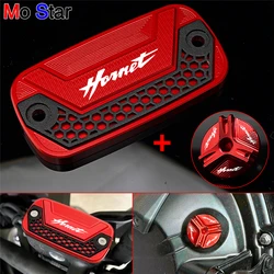 Front Brake Fluid Reservoir Cover Engine Oil Filler Cap Accessories For HONDA goldwing gl1800 Hornet 600 900 CB600F 2007-2012