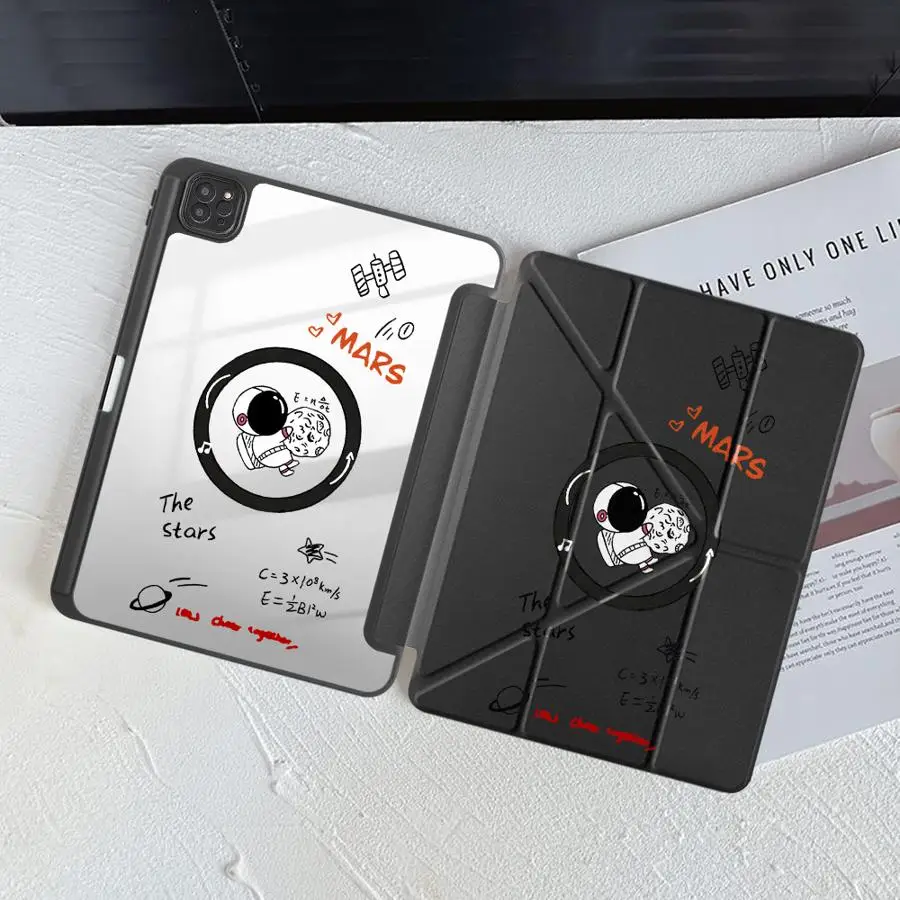 

Astronaut Tablet Case For iPad Pro 11th 10th 9th 8th 7th 12.9inch Air 4 5 M3 M2 1 2 M4 11inch Mini 6 7 Pro 2025 Holder Cover