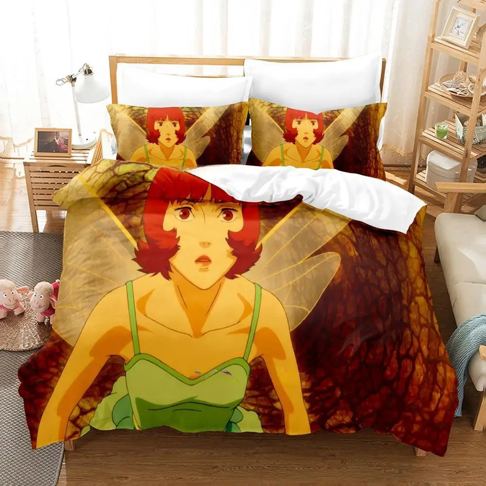New Paprika Movie Bedding Set Single Twin Full Queen King Size Bed Set Adult Kid Bedroom Duvet Cover Sets 3D Anime Bed Sheet Set