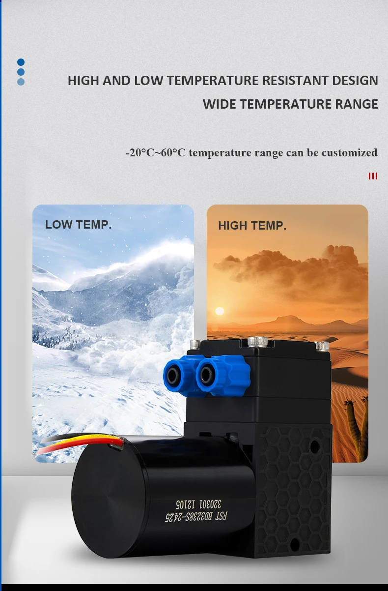 24v Dc Brushless Motor Mini Water Pumps 640ml/min Flow Micro Air Water Pump Oilless Small Liquid Pump For Inkjet Printing