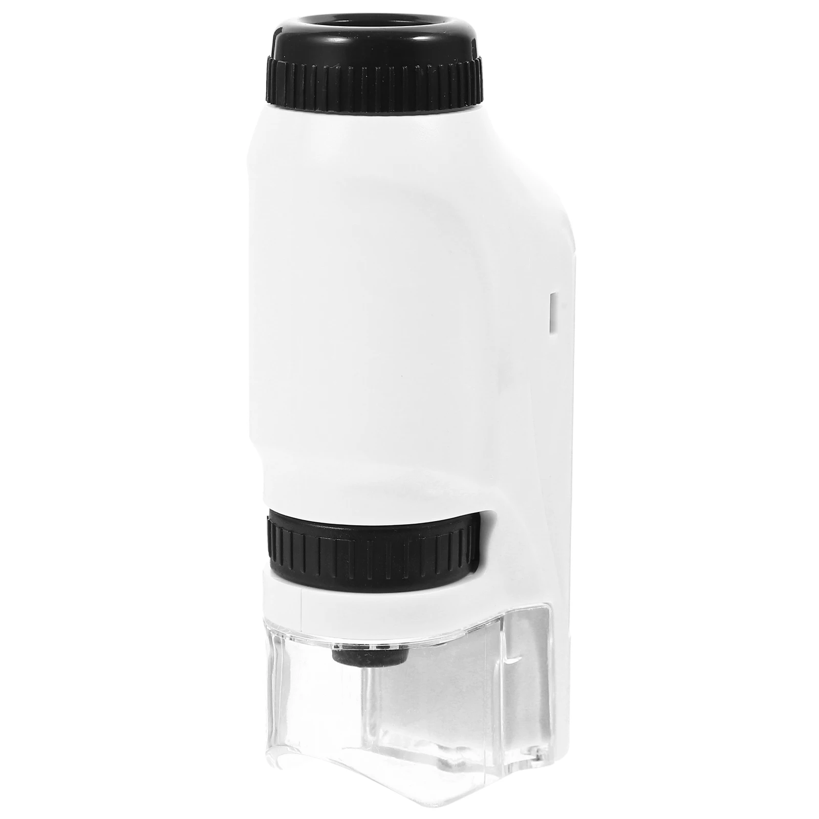 Microscopio monoculare portatile Lente d'ingrandimento biologica in plastica ABS Strumento scientifico educativo per bambini Studenti Esperimento di laboratorio