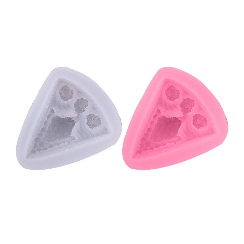 

Silicone DIY Cookie Cutters Mold Strawberry Cake Slice Cake Decoration Tools