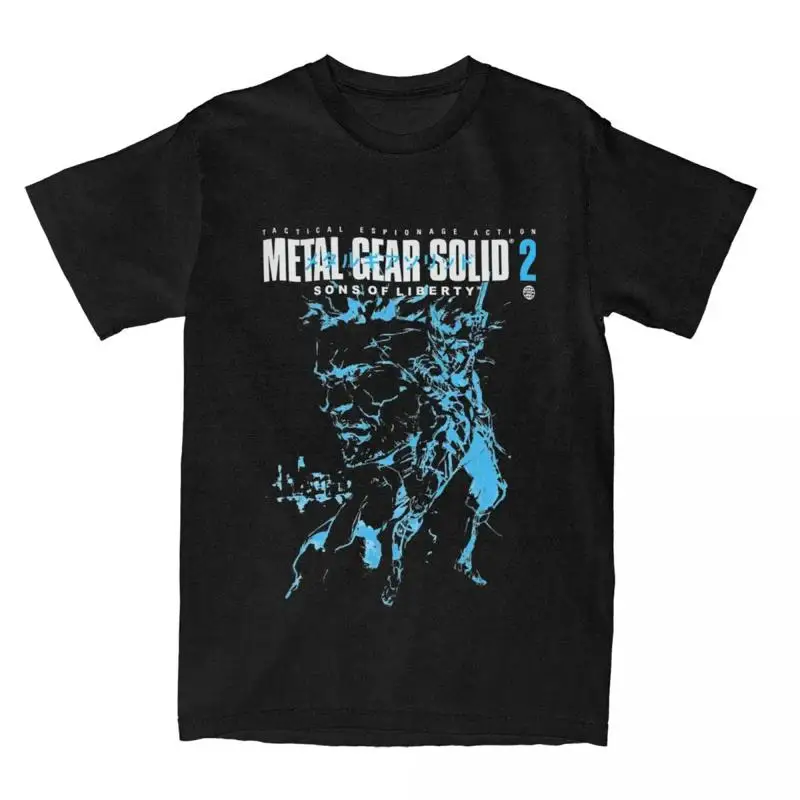 

MGS2 Snake And Raiden Cover Game Metal Gear Solid T Shirt Stuf