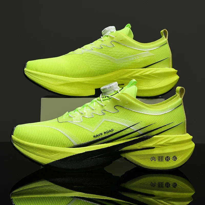 

Кроссовки 2025 года, карбоновые марафонские мужские спортивные дышащие легкие женские удобные спортивные кроссовки для спортзала, износостойкие