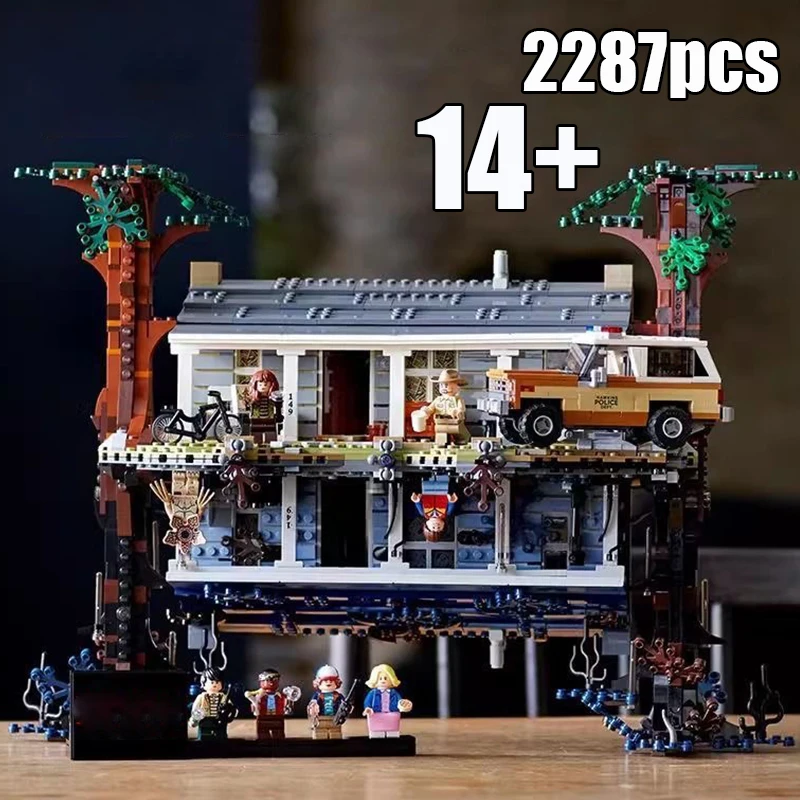 

2026 new IN STOCK Compatible 75810 Upside Down Building Blocks Bricks Set Toys For Children Birthday Christmas Gifts 2287pcs