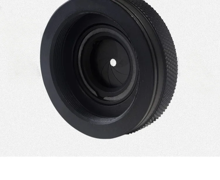 Standard slit for SM1 external thread test with variable aperture