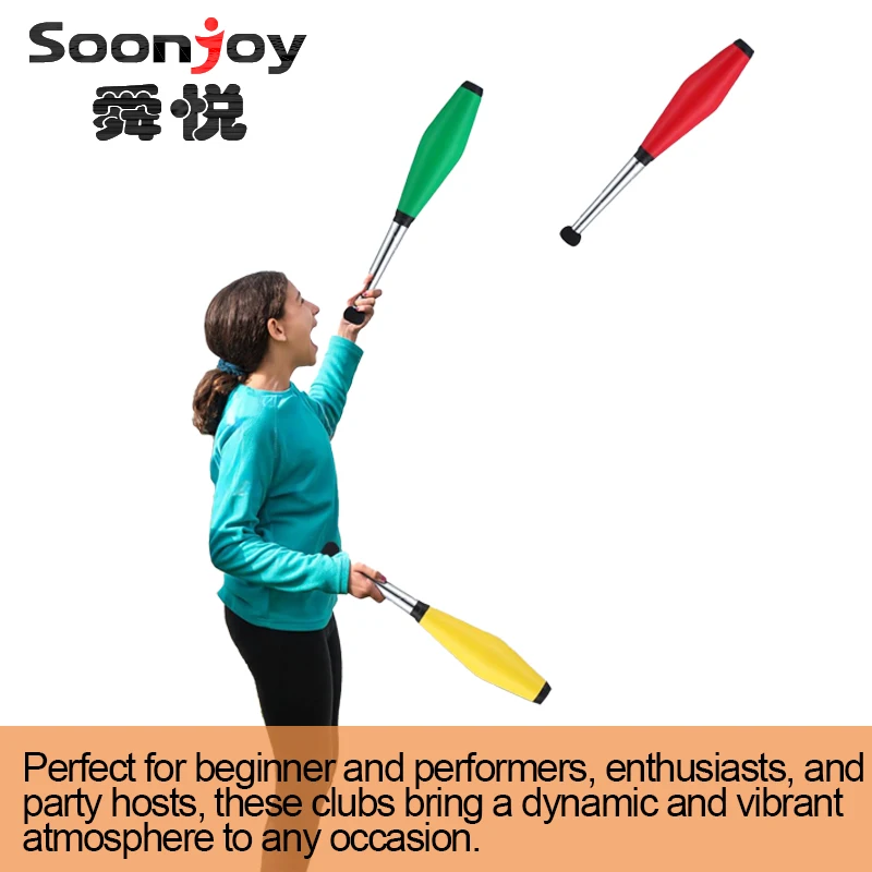 Jonglierschläger in Junior-Größe, 3er-Set