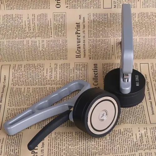 Imagen 2 del producto Alimentador de corte láser, fuerte succión magnética, herramienta de manipulación de ventosa magnética, placa de hierro de acero, alimentador magnético de mano