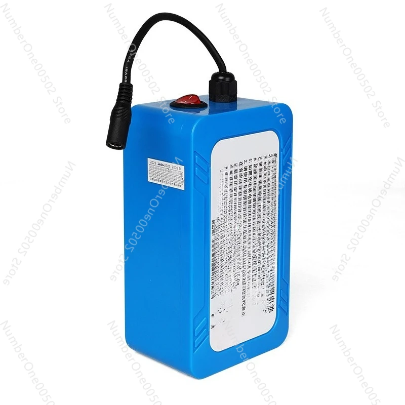 

12 В 9,5 А перезаряжаемая батарея синий корпус блок питания для аксессуаров для мультяшных костюмов портативный ​