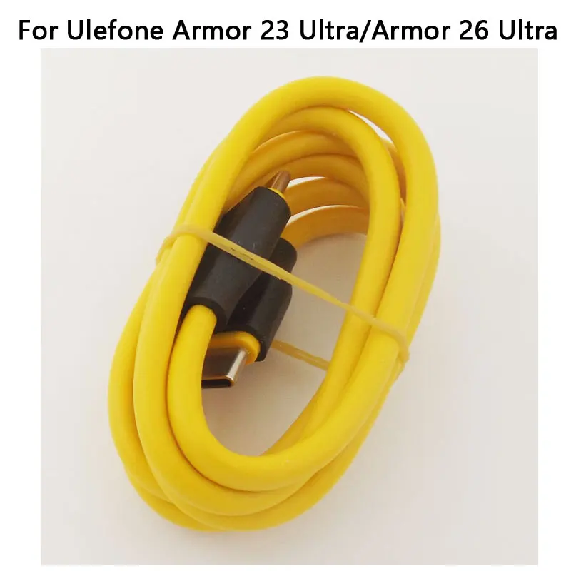 New Original Ulefone Armor 23 Ultra Armor 26 Ultra Charging Cable Type-C Charge Cable Data Line For Ulefone Armor 26 Ultra Phone