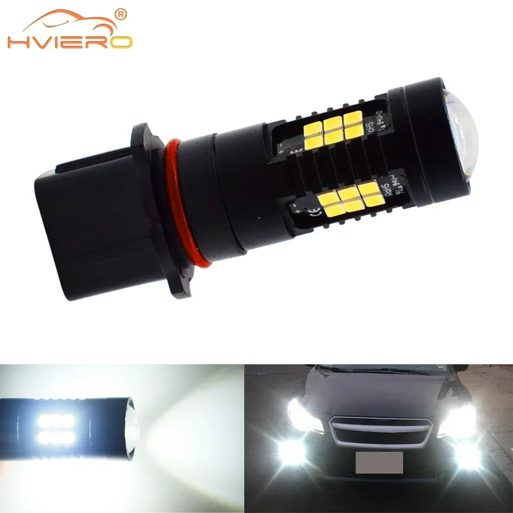 

R5W 3030 P13W Bulb Automobiles Headlight Universal Fog Light Car Tail Lights Turn Signal Reverse Brake Lamp 1200Lm White Yellow