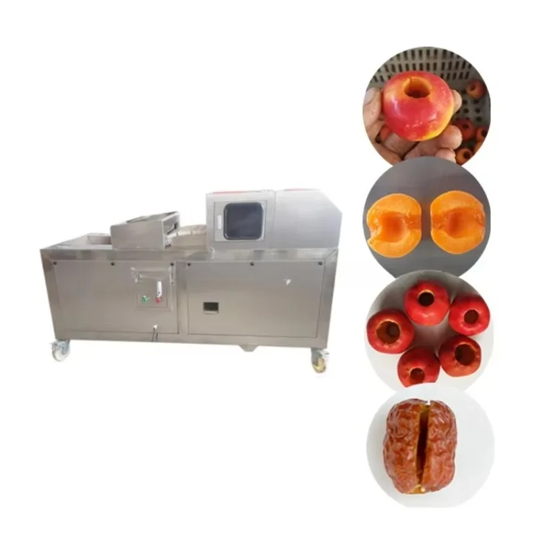High Efficiency Commercial Hawthorn Pitting Machine Multi Fruit Kernel Remover Customized