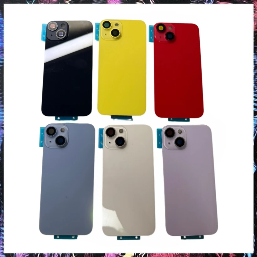 1 sztuka – tylna szybka z magnesem, przeznaczona do iPhone 14 Plus, 14PLUS – część zamienna do naprawy, tylna obudowa, elementy obudowy, szybka. — zdjęcie produktu 5