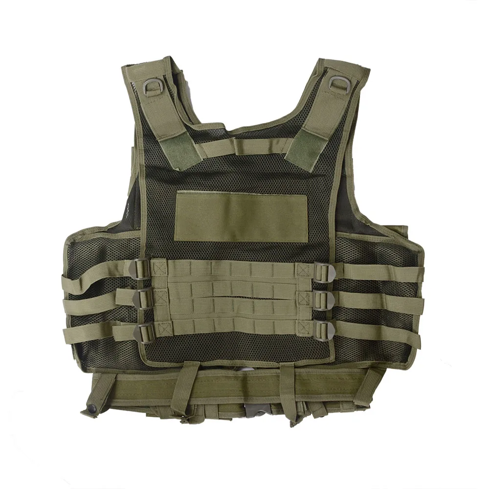 Mesh Tactics Live CS Field ultra light breathable combat vest outdoor camouflage outdoor amphibious tactical vest