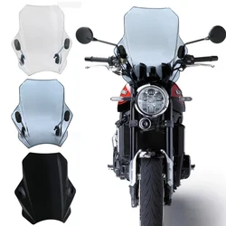 KAWASKI Z900RS Z900 RS 오토바이 개조, 범용 앞유리 조절 가능 금속 브래킷, 튜브 직경 22.25.28mm