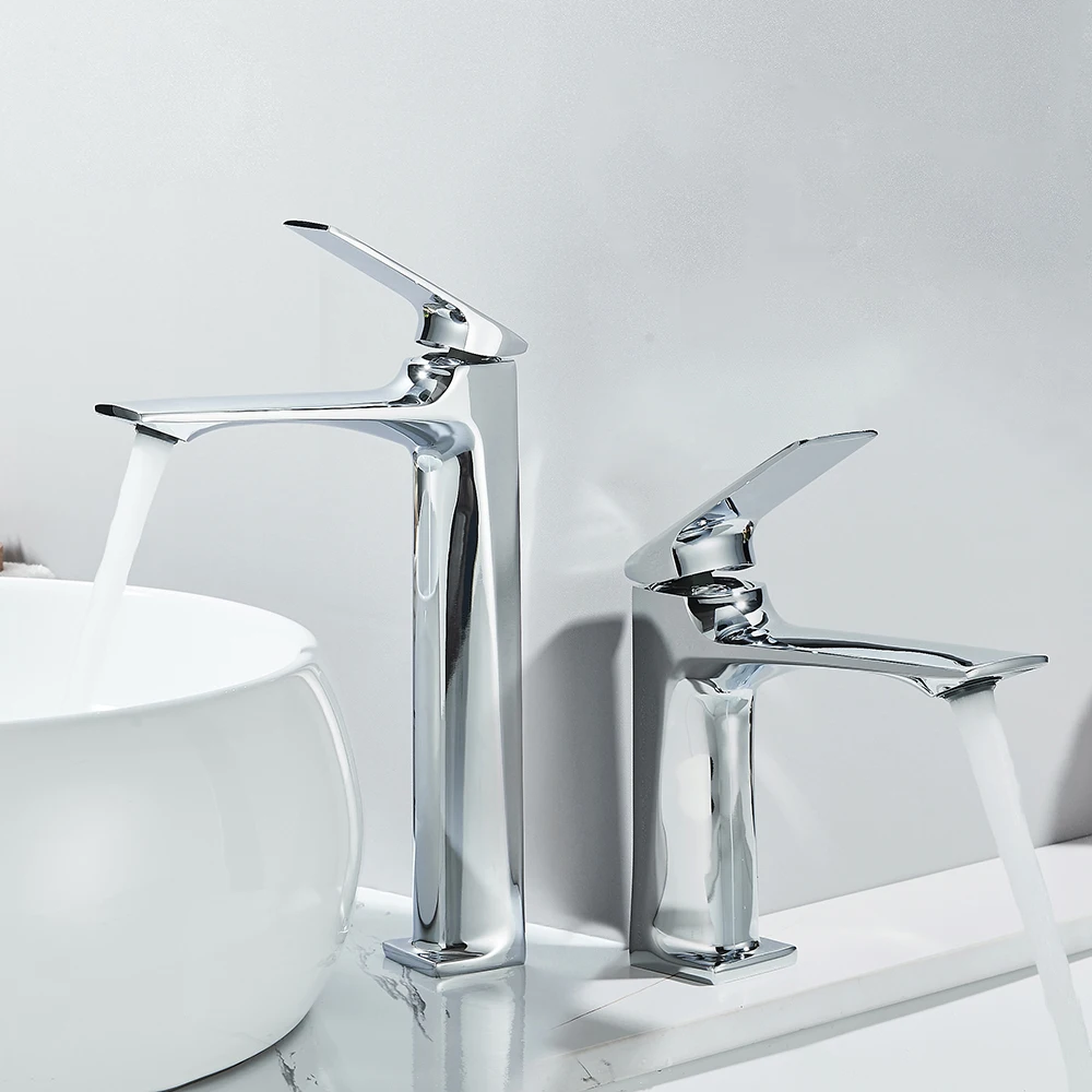 Black Kitchen Faucet Hot And Cold Water MixerFaucets Wall Mounted Tap Vessel Sink Mixer Tap Swivel Spouts Basin Mixer Tap Crane