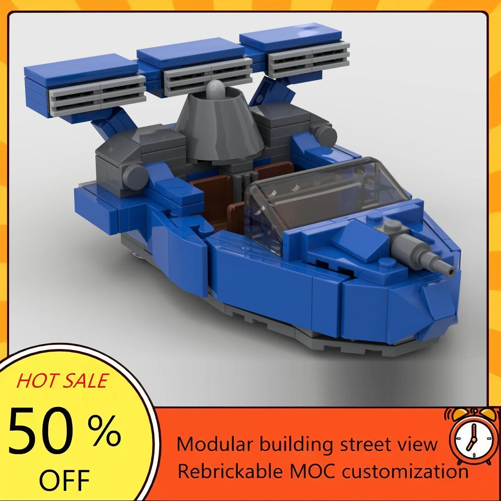 

Набор для сборки космического корабля из 229 деталей, популярная модель по мотивам фильма «Звездные войны», модульные строительные блоки, технологичный подарок, игрушка для детей на праздники