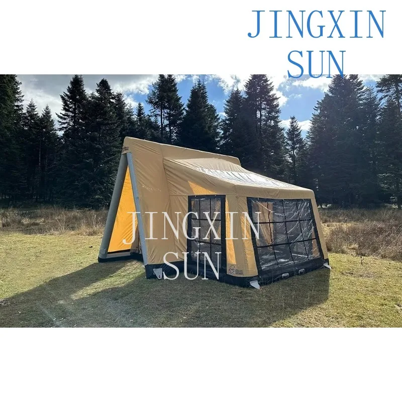 Innovative design of inflatable air tent, luxury portable camping tent