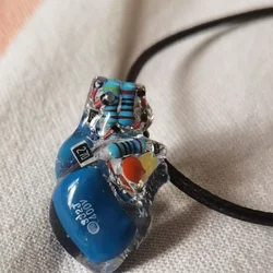 Original Heart Necklace Figure Punke Style Pendant Ornaments Accessories Distinctive Doll Children Present