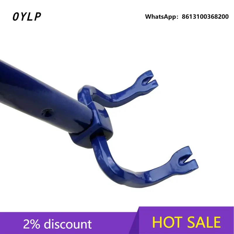 OYLP 45 Crowbar Steel Double Rocker Nail Lifter Deck Remover Demo Skid Tool