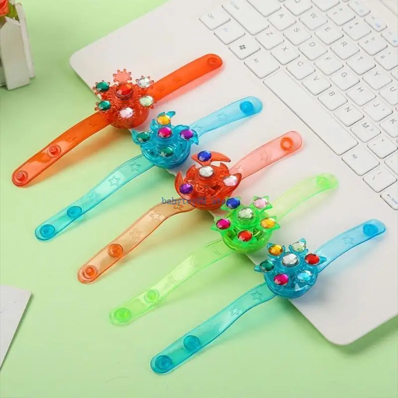 

Y4ud 10pcs Стильные браслеты спиновые топы Скюра для любителей вечеринок ежедневно