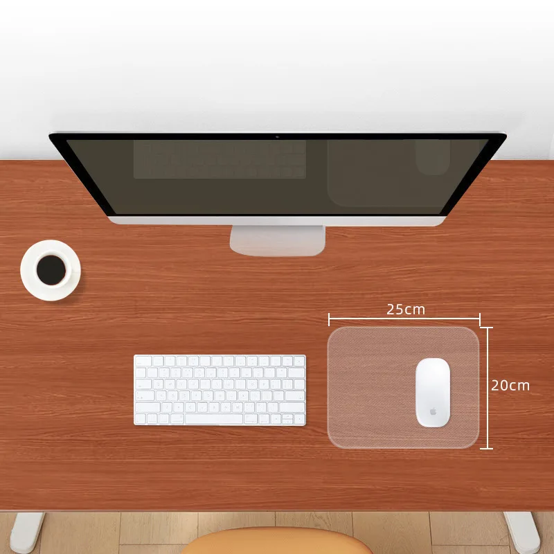 

Стеклянный игровой коврик для мыши, жесткий водонепроницаемый прозрачный игровой коврик для мыши, профессиональный гладкий коврик для мыши для ноутбука, ноутбука, ПК, офисный настольный коврик