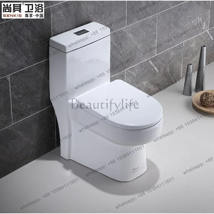 Double hole super swirl toilet super water saving toilet ceramic