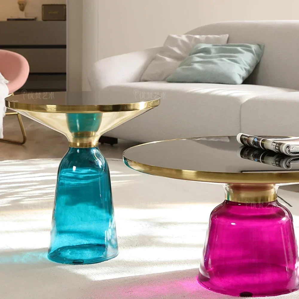 TAO Coffee Table Tea Table with Glass Surface O211