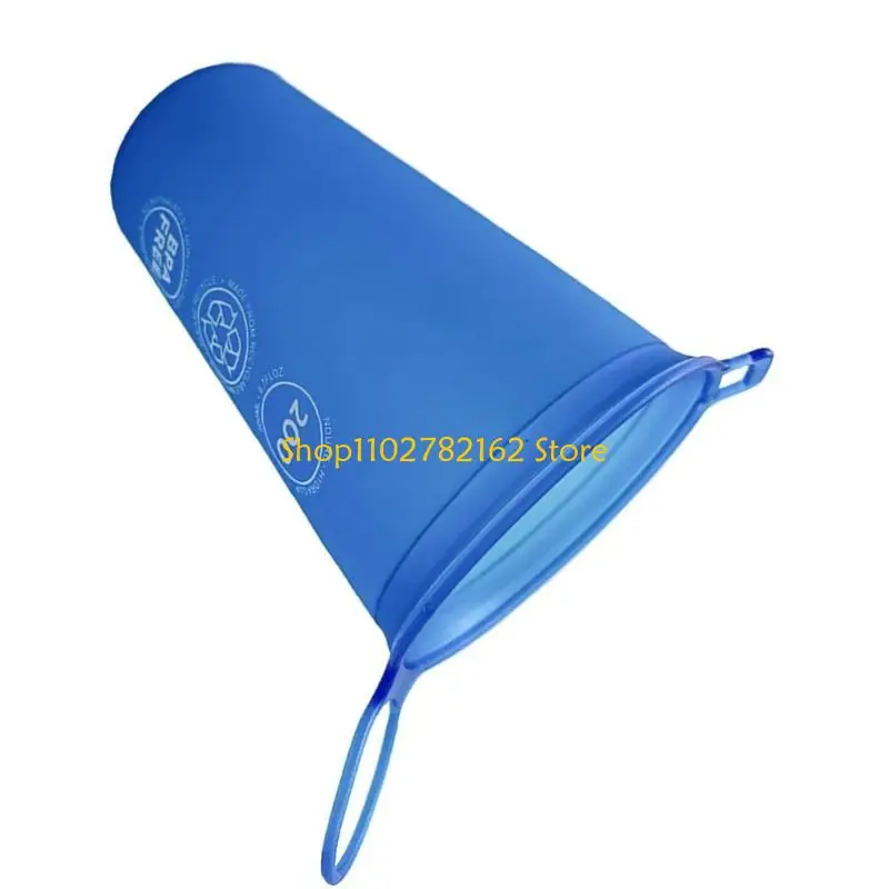 547B Foldable Sports Water Cup 200ml Outdoor Coffee Handcup Portable Running Drinking Cup Squeeze Outdoor Sport Water Bottle