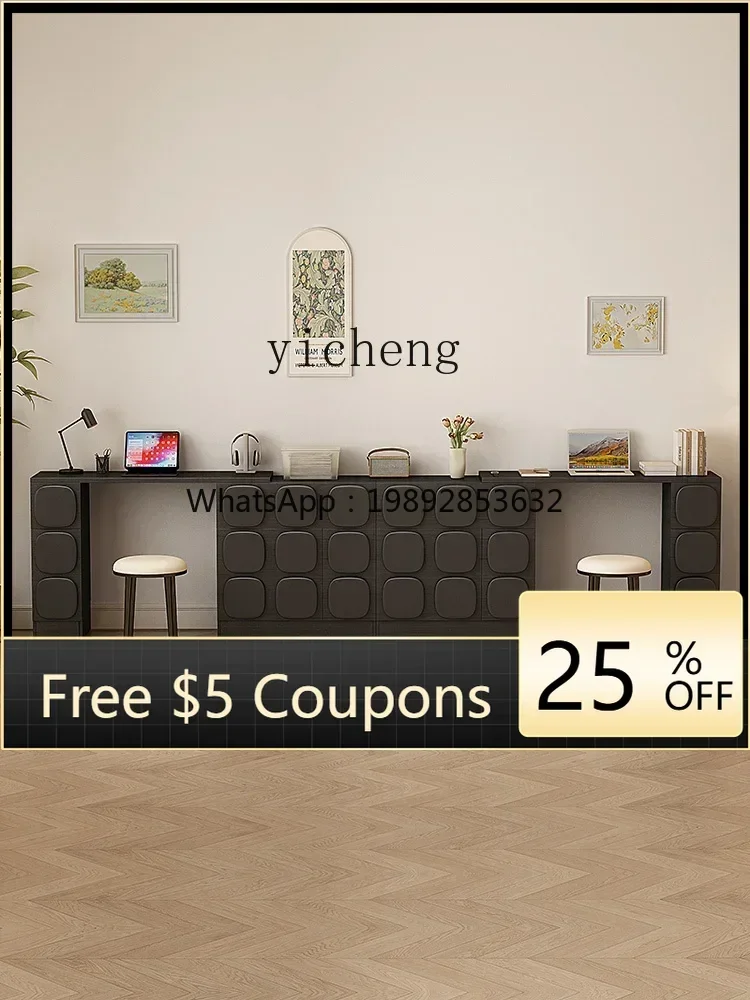 

Retro Style Rotating Sideboard Cabinet Bar Integrated Table Retractable Hallway Living Room Black Storage Cabinet