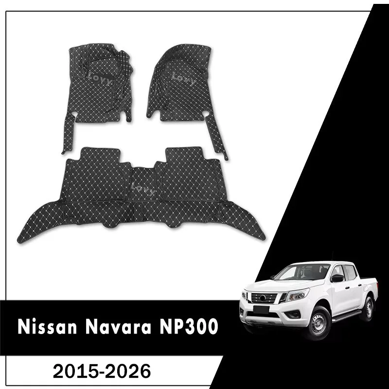 Car Floor Mat For Nissan Navara Frontier NP300 D23 2026 2025 2024 2023 2022 2021 2020 2019 2018 2017 2016 2015 Car Accessories