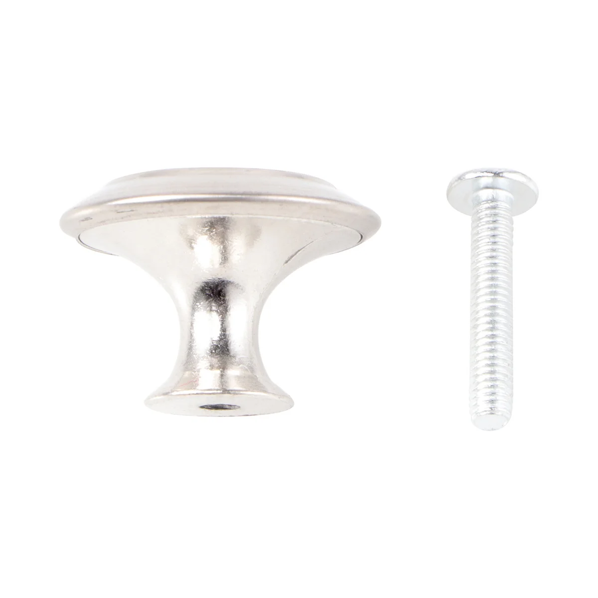 

20Pcs Stainless Steel Mushroom Round Drawer Knobs Cabinet Pull Handles Large Size Kitchen Cupboard Pull Hardware with Screws