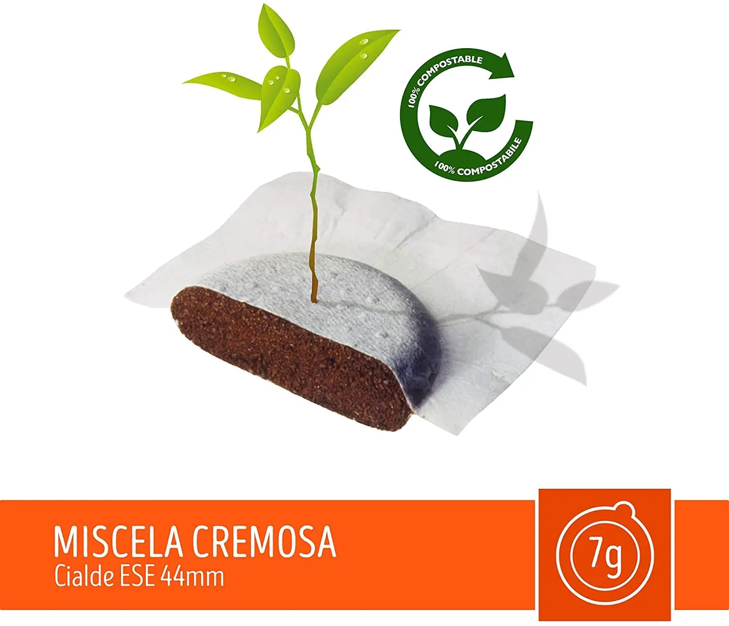 قهوة تورالدو 300 CIALDE ESE 44 مزيج كريموسا اكسبريسو نابوليتانو