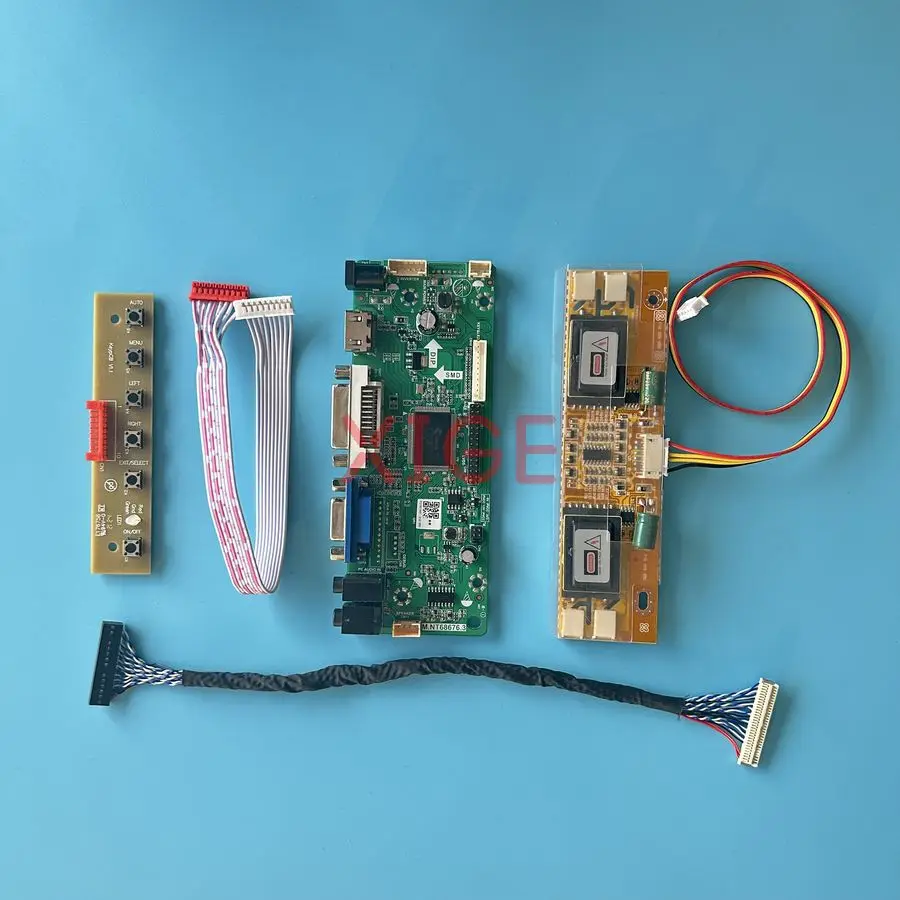 

Screen Drive Controller Board Fit M215H1 M215HW01 CLAA215FA01 M215HW03 4CCFL 30Pin LVDS VGA DVI HDMI 1920*1080 1920x1080 Kit DIY
