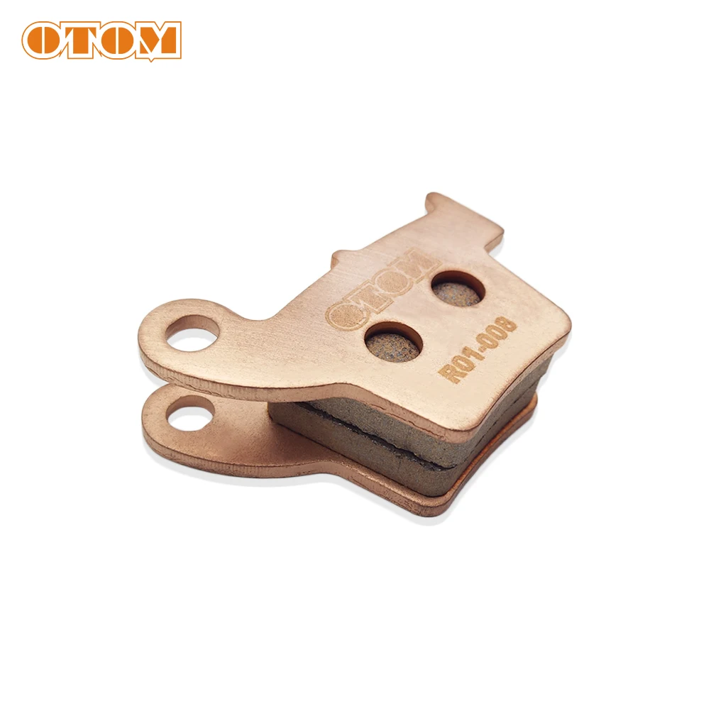 OTOM Rear Brake Pads R01 Motorcycle Accessories Copper Sintering Brake Disks For HONDA CR125 CRF250R CRF250X CRF450R CRF450X CRF