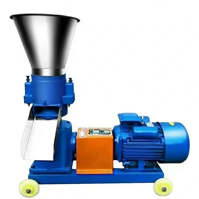 Small animal poultry livestock feed pellet making machine food granulator pelletizer granulating machine